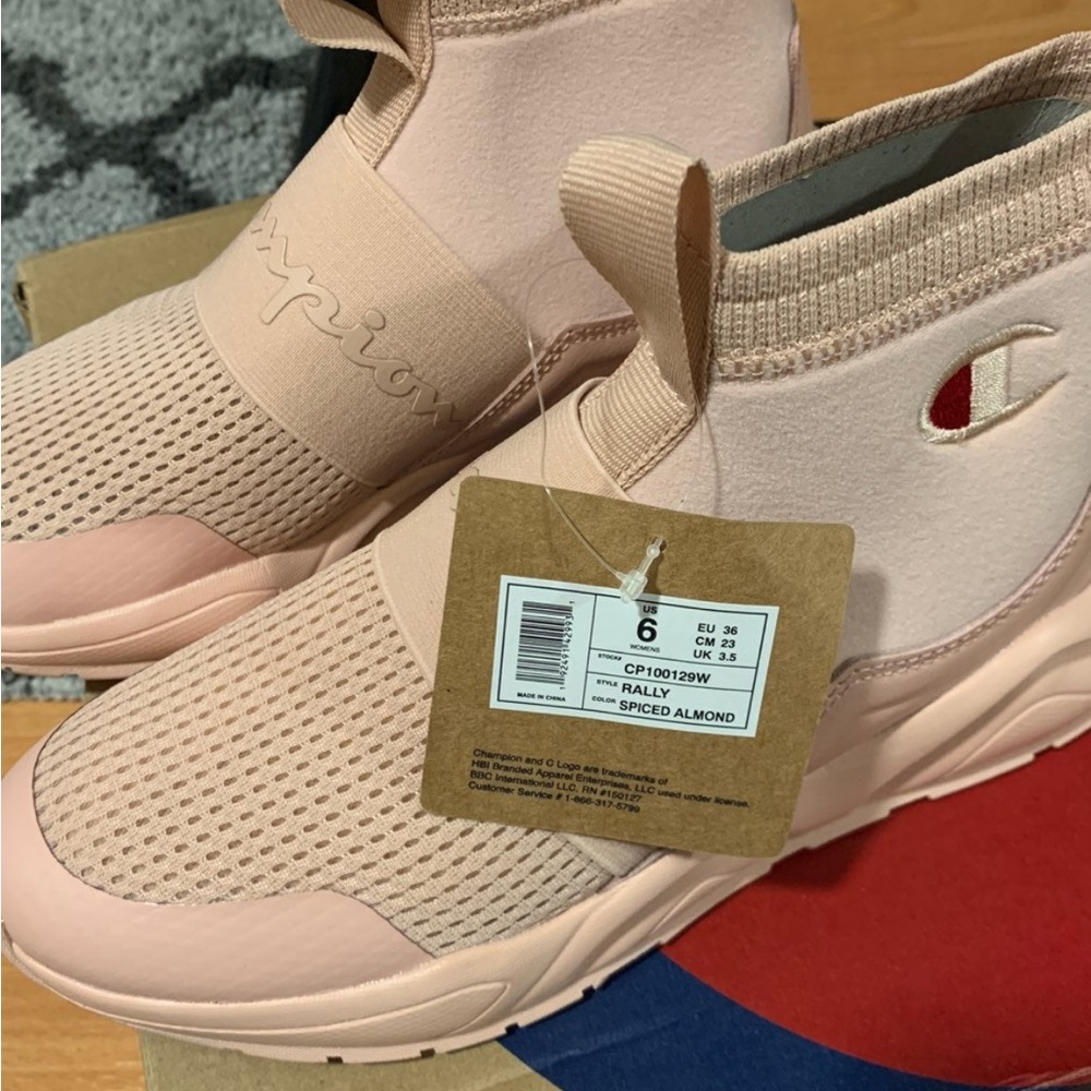 Champion pink sneakers